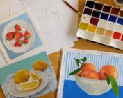workshop gouache Roos van der Meijden